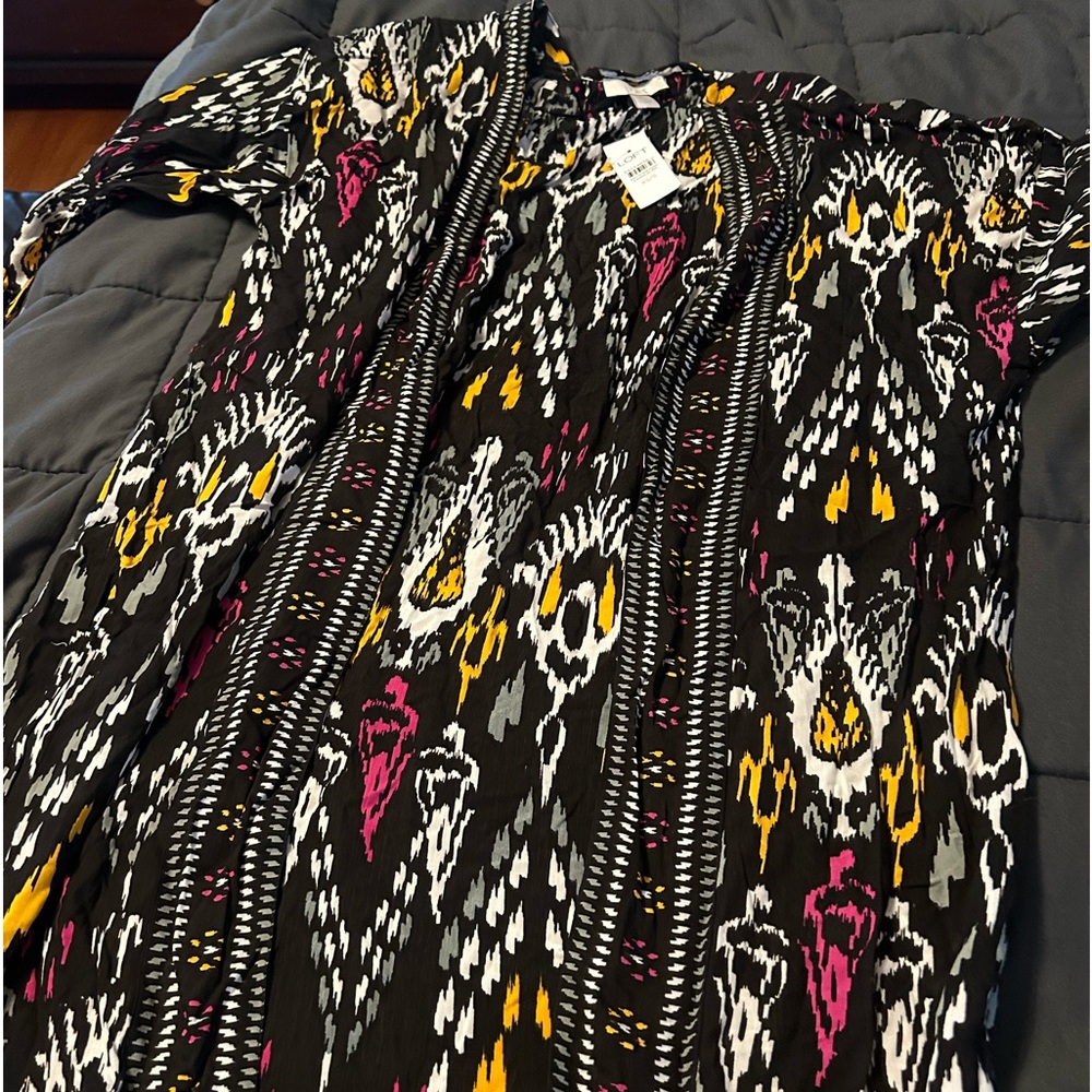 NWT Loft lightweight duster/cover up